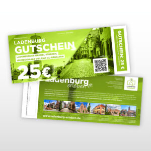 Ladenburg Gutschein - Wasserturm - 25 Euro